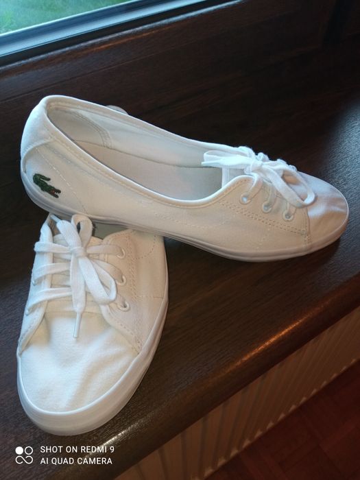 LACOSTE Ziane Chunky tenisówki białe 38 (dostawa gratis)