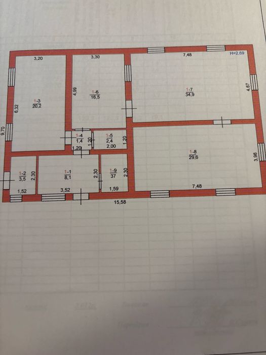 Будинок (незавершене будівництво)