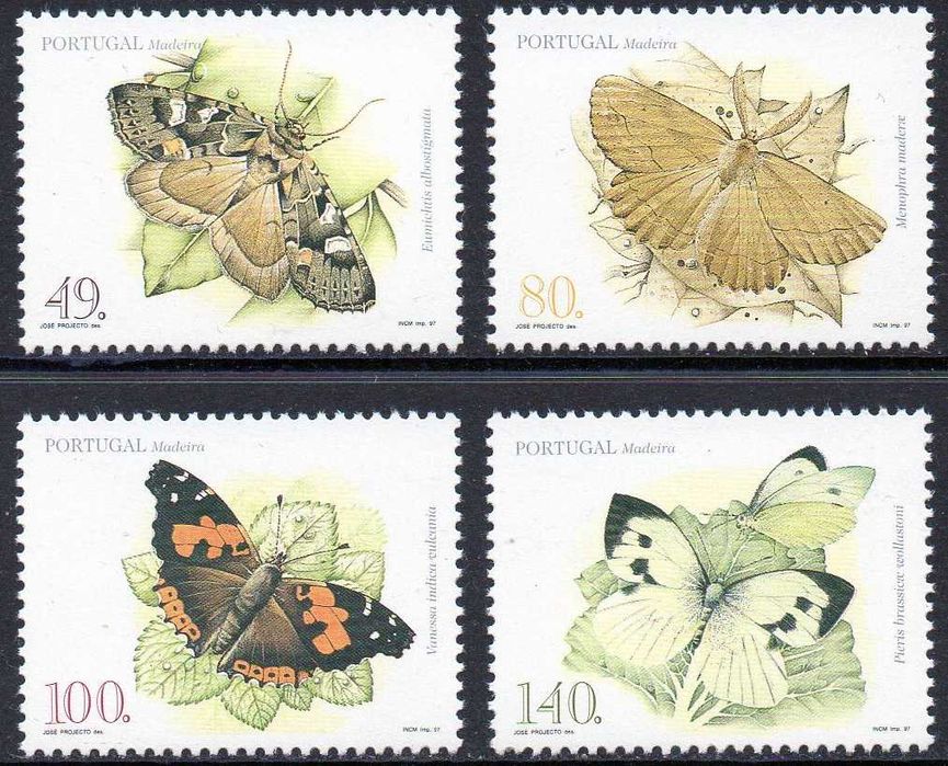Portugal Madeira 1997 - Série Completa Nova MNH Nº2394 /2397