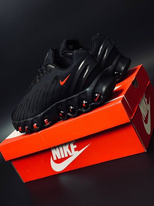 Черно-красные мужские кроссовки Nike air max dn8/стильные красовки