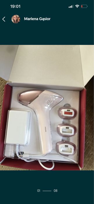 Depilator swietlny philips lumea