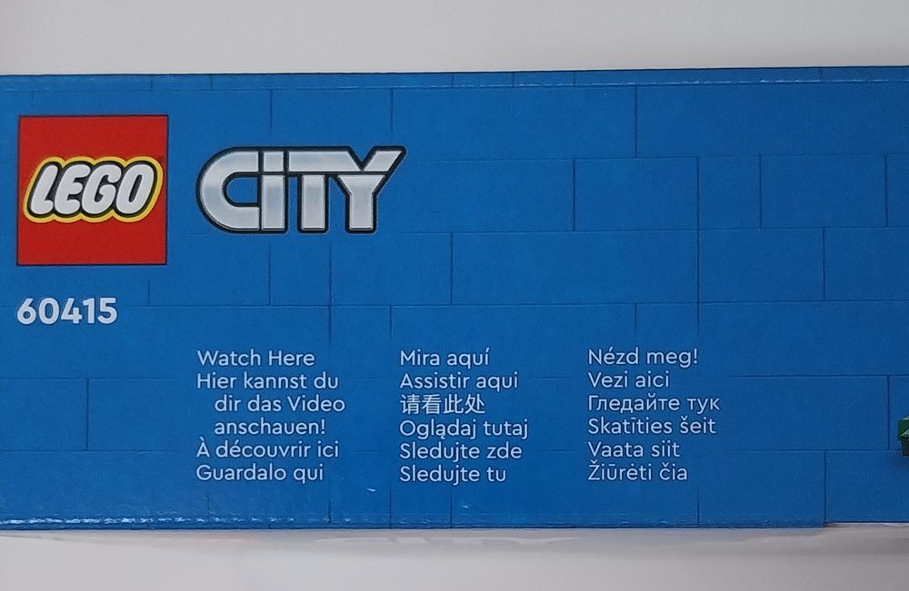 Lego na caixa original ainda fechada