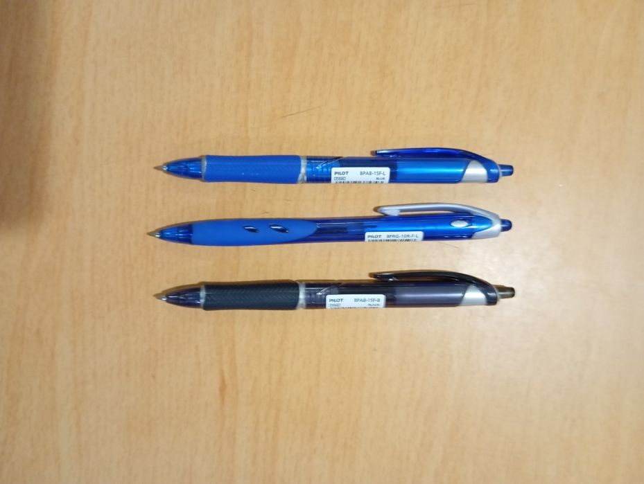 Японские ручки пилот новые со стержнями
