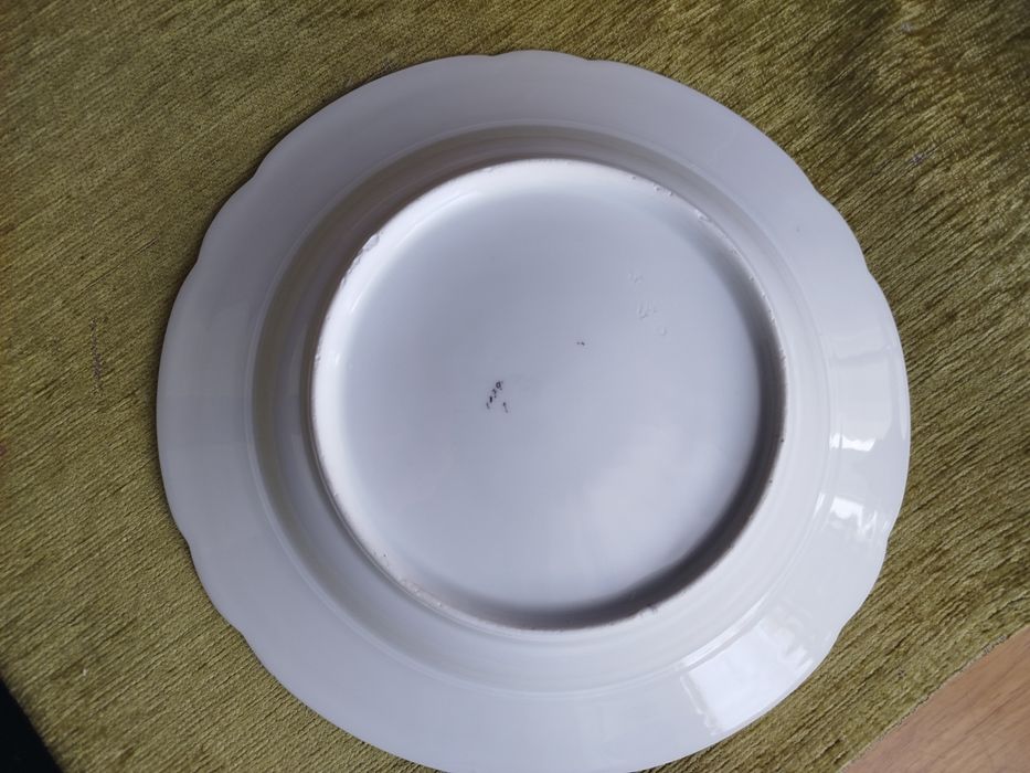 Talerz pamiątkowy.Retro.  Stara porcelana