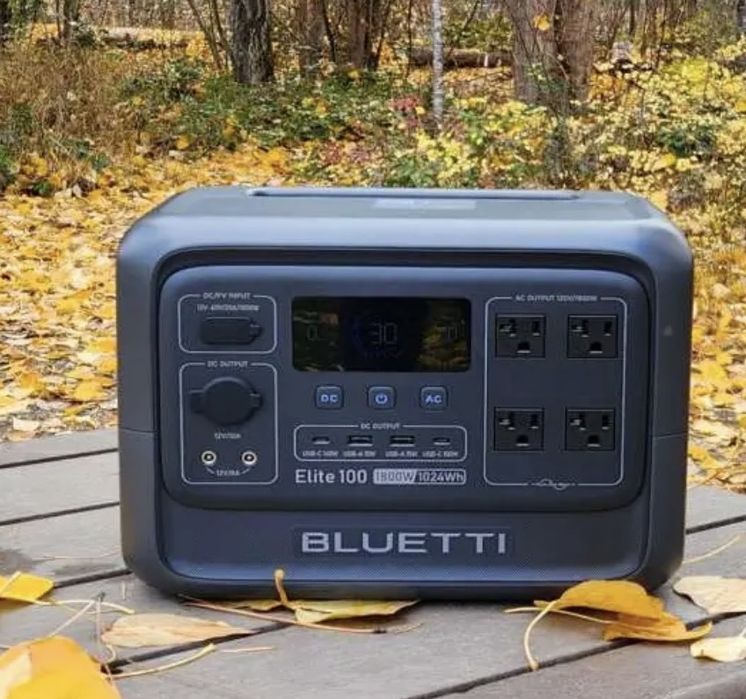 Портативна електростанція BLUETTI Elite 100 V2 1024 Вт·год/1800 Вт