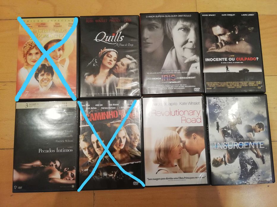 Venda de Filmes - Ator/Atriz - J a L