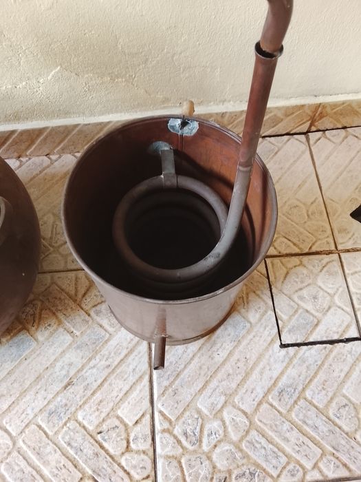 Alambique em cobre