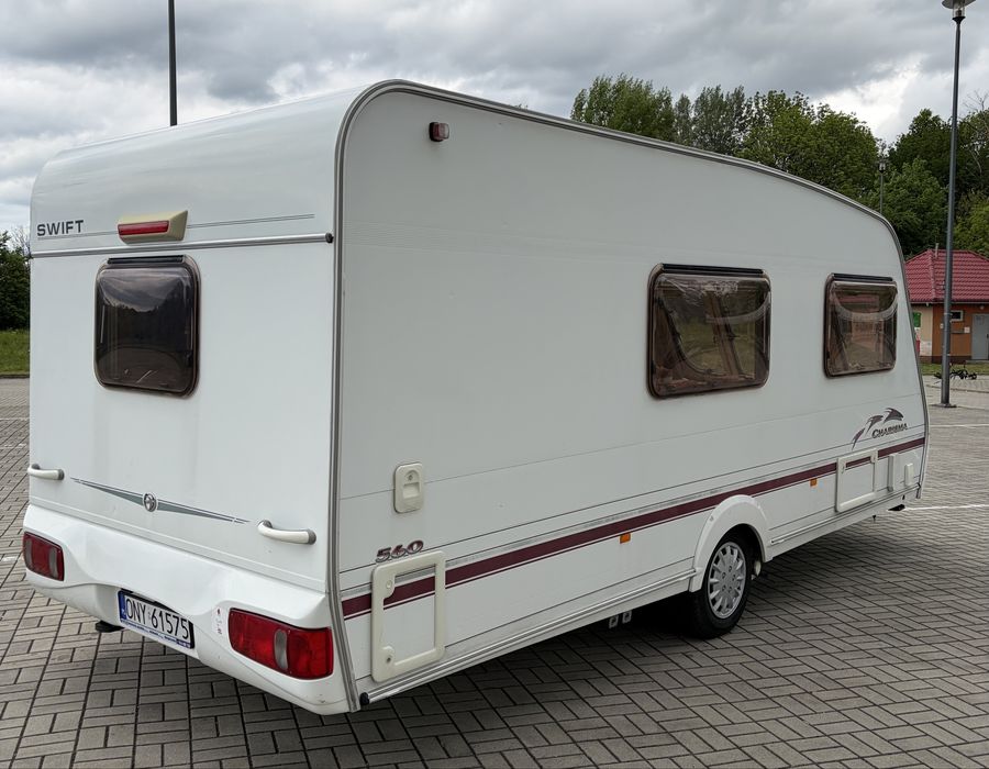 FV 23% VAT • Swift Charisma 560 • 2004 • Mover • Namiot