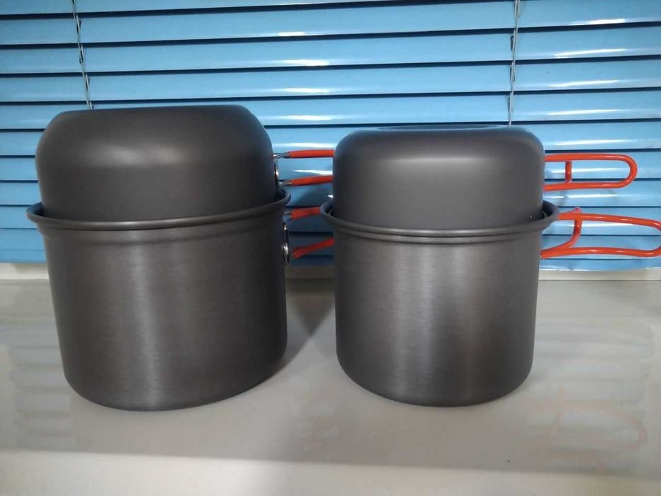 Набір посуду Tramp UTRC-075 на 1-2 персони з анодованого алюмінію