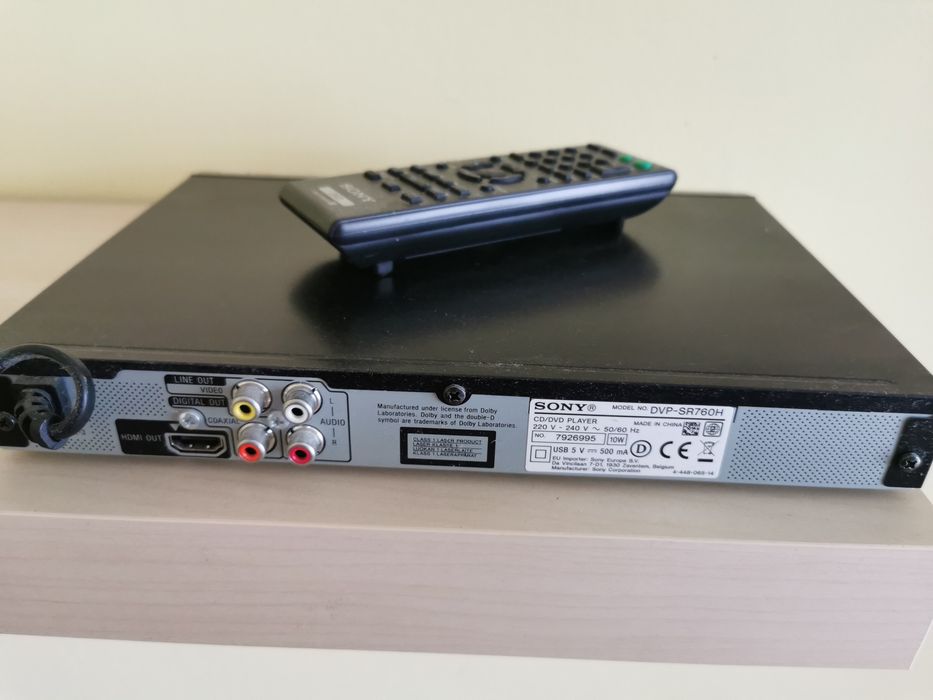 DVD Sony DVP SR 760H