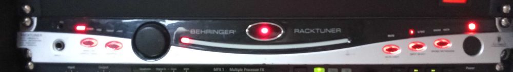 Behringer Rack Tuner - 1U 19"