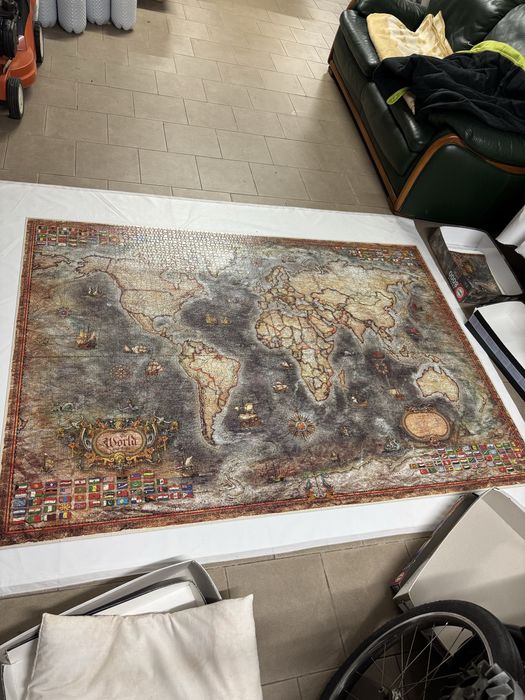 Puzzle 8000 peças montado