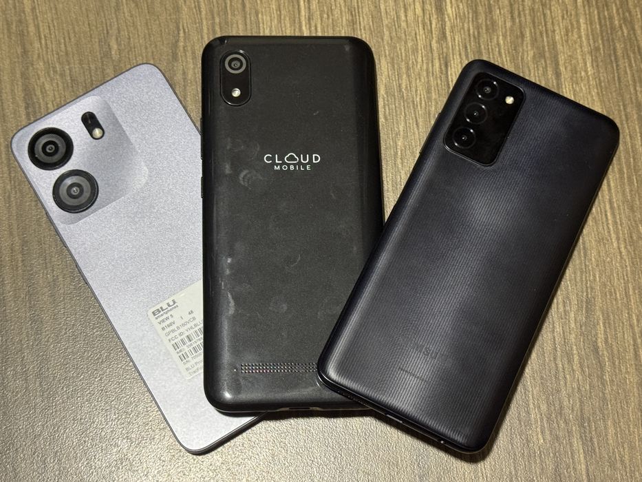 Телефоны Samsung,  Blu, Cloud.