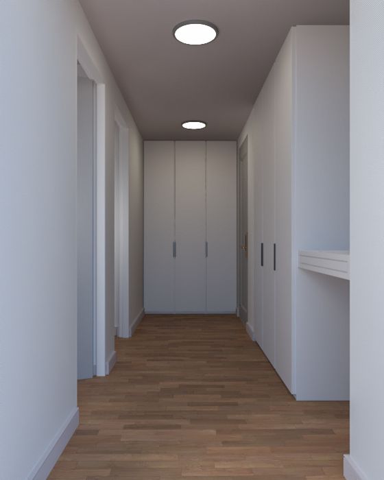 Apartamentos T2 com varanda em construção