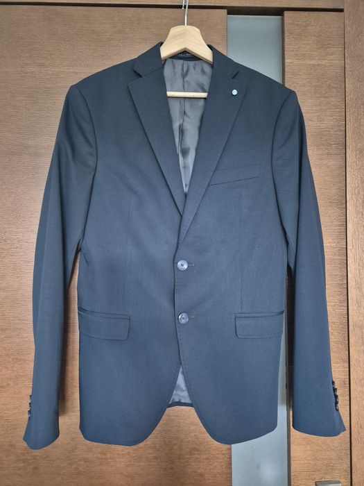 Granatowa marynarka Zara Man rozmiar 38