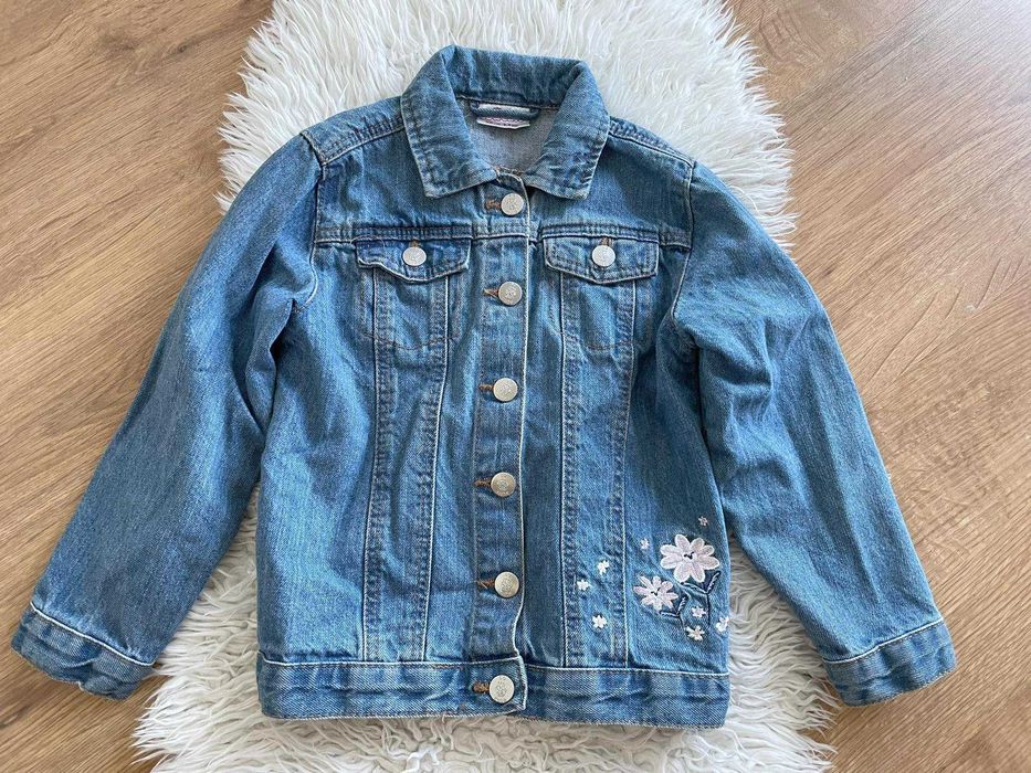 So cute kurtka katana jeans haft kwiaty 98 r. 2 -3