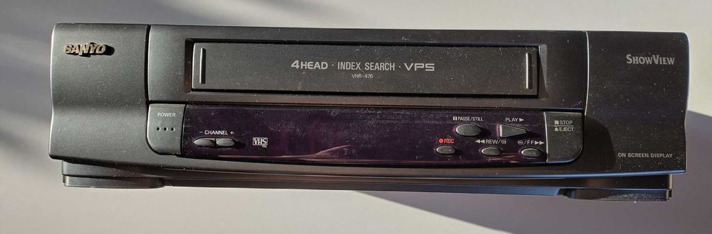 Video vhs sanyo vhr h7771 sin mando de segunda mano