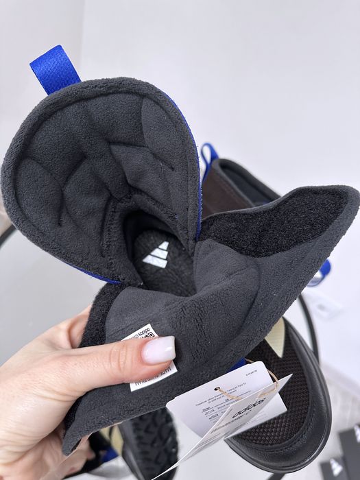 Теплые зимние термо сапоги на липучках Adidas Winterplay
