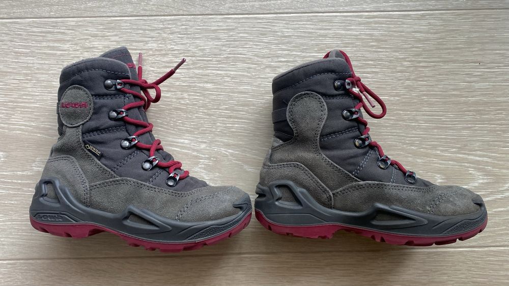 Buty Lowa Rufus III GTX Hi 28 dziecięce trekkingowe ocieplane Gore-Tex