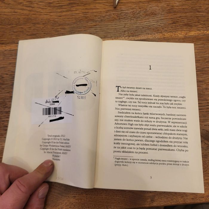 Książka SYLO pobiblioteczna ⁷²