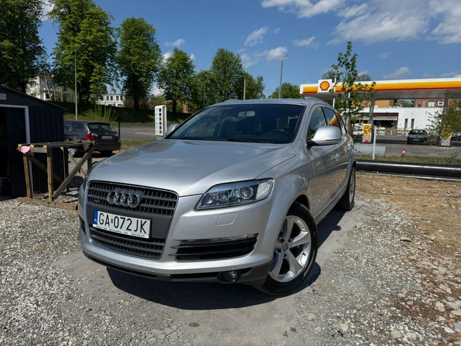 Audi Q7 3.0 TDI 239 KM • 2008 Rok • Quattro • Zadbana • 7-Os •