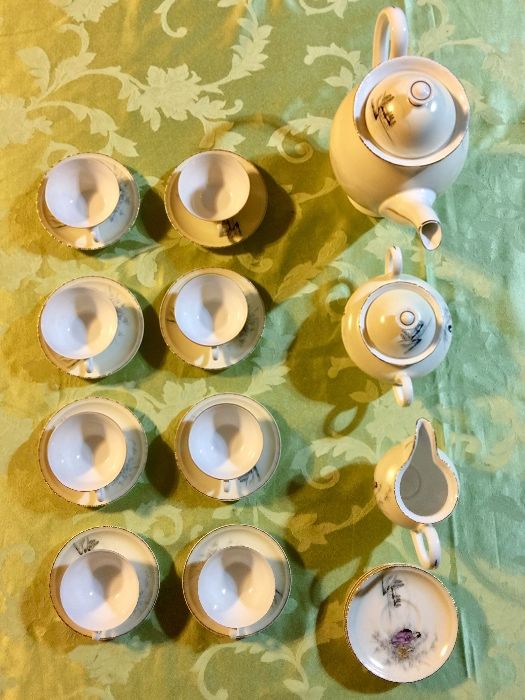 Serviço de café antigo Vista Alegre