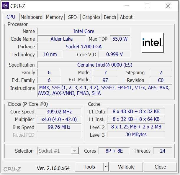 Процесор Intel Core i9-12900hx (QYQZ)