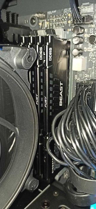 ОЗУ Kingston FURY 128GB (4x32GB) DDR5 5600 MHz Beast Black