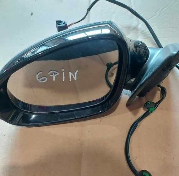 Lusterko lewe VW Passat B6 LC9X 6 pinów