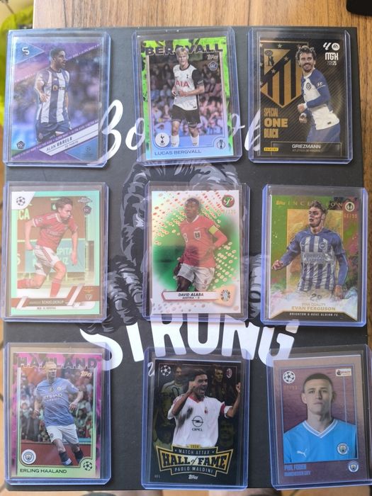 Coleção cartas futebol (Topps/ Panini)