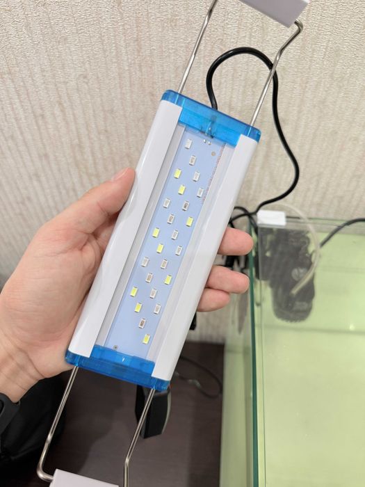 LED светильник для аквариума Seven Master 12W, Раздвижная RGB лампа
