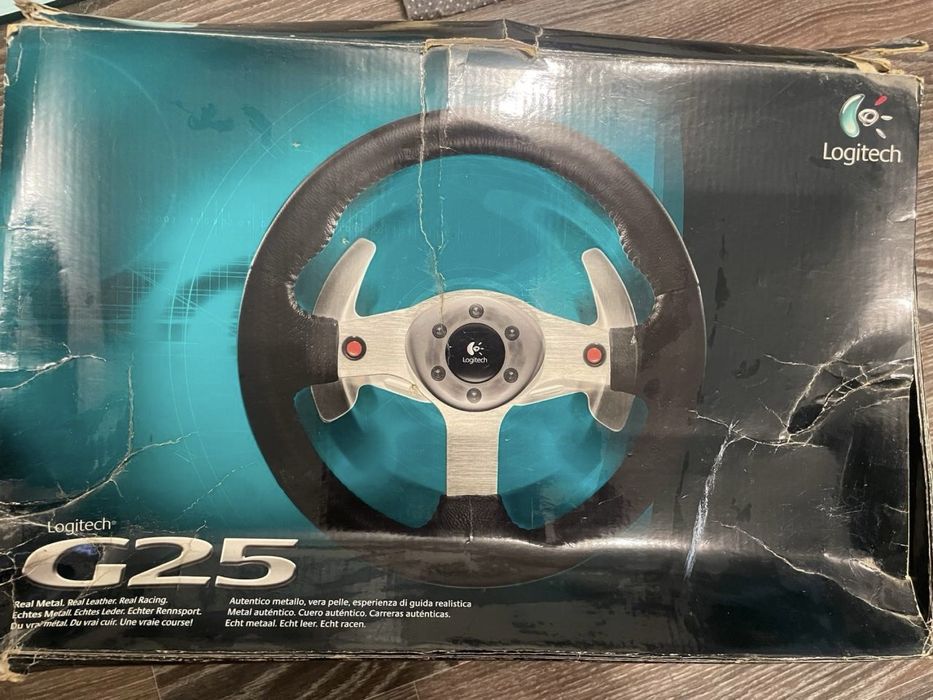 Руль кермо ігровий Logitech G25