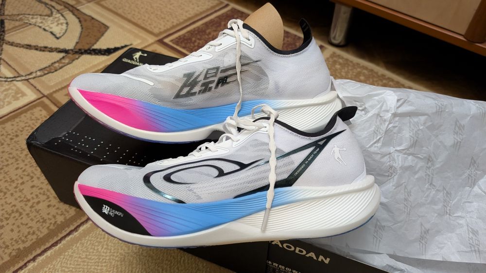 Qiaodan PB adios pro 3.0 карбонові кросівки