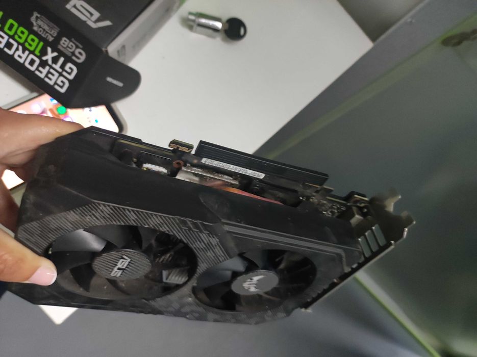 Placa Gráfica - Asus GeForce GTX 1660 Ti EVO GAMING 6GB