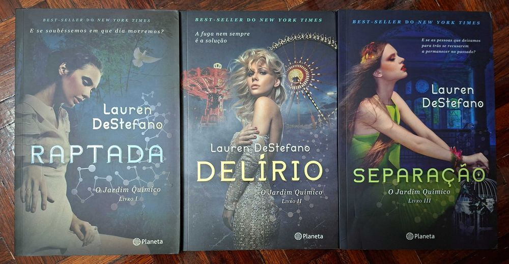 Livros trilogia Lauren DeStefano