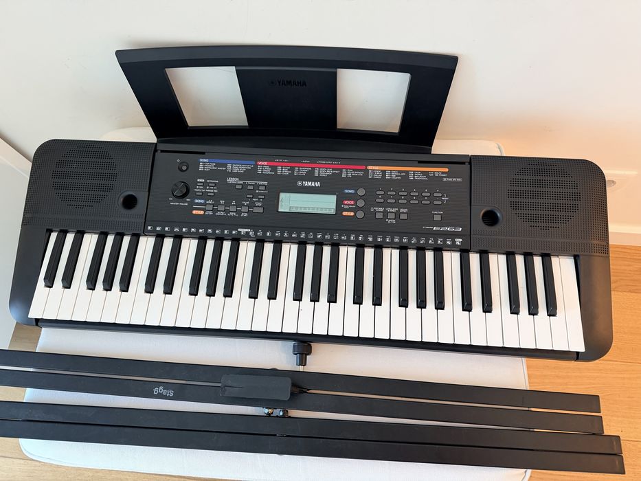 Teclado eletrónico novo!