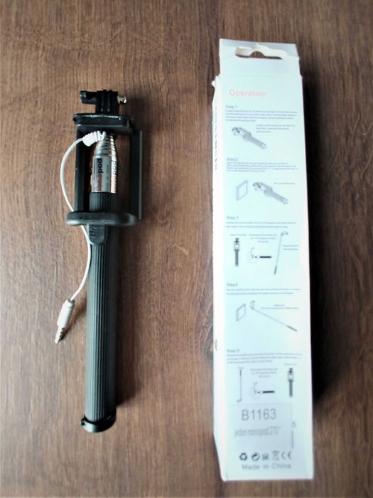 Selfie stick B1163 do smartfona 93cm