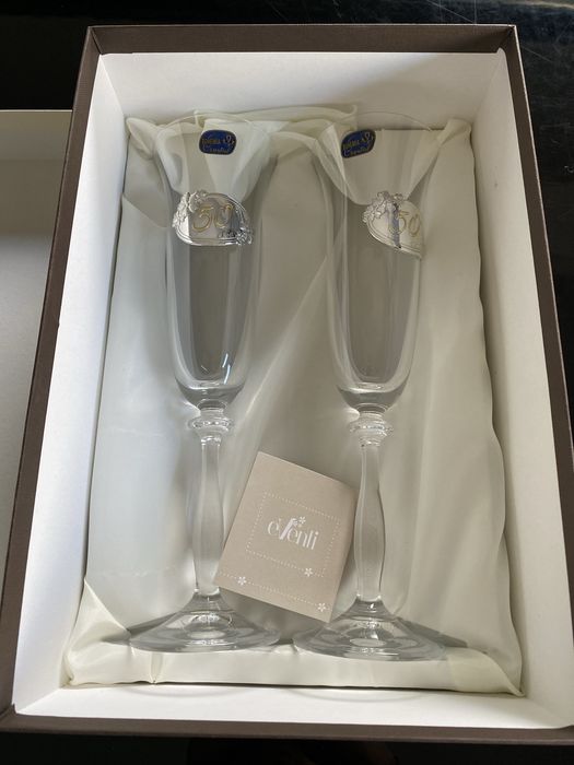 2 Flutes de Cristal (bodas de ouro 50 anos)
