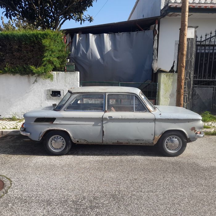 NSU 1000 a trabalhar  para peças ou restauro  sem documentos