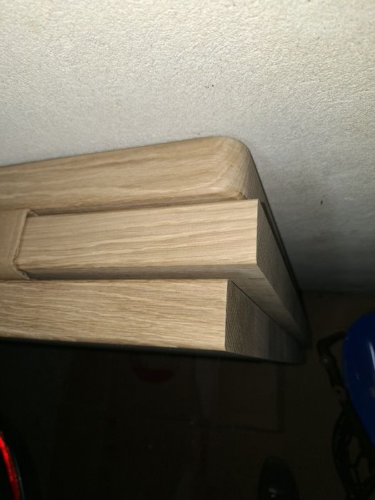 Blat dębowy klejony