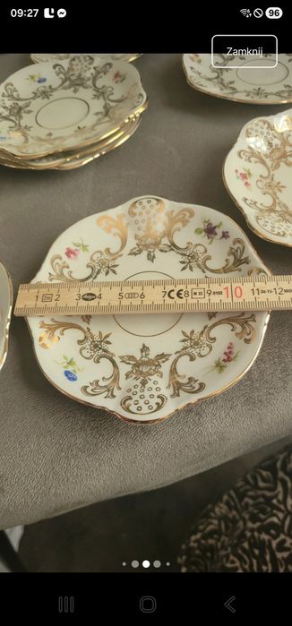 Elegancki serwis 12 osobowy do  espresso