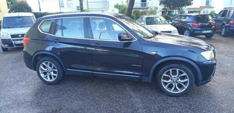 BMW X3 Nacional, troco por Carrinha 4x4 caixa de madeira com 5 lugares
