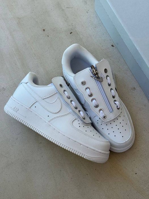 Кросівки Nike Air Force 1 07 Shroud White найк аір форс шрауд білі