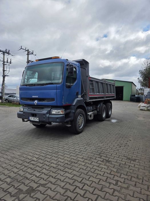 Renault kerax wywrotka 6x4