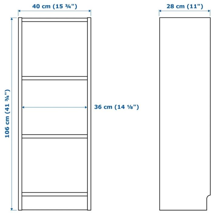 Estante IKEA BILLY branca