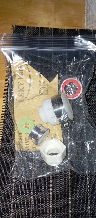 Filtro de água em inox novo + 3 filtros