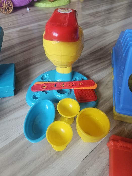 Duży zestaw do ciastoliny - PlayDoh, Smiki i inne
