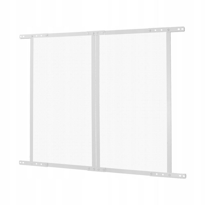 Siatka na drzwi do kampera VEVOR Z moskitierą 660X610 mm aluminium