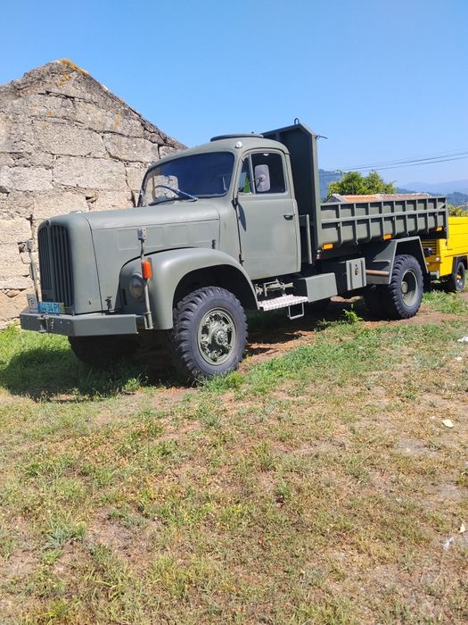 Camião Militar Clássico Berna / Saurer (1965) – Ponte Basculante