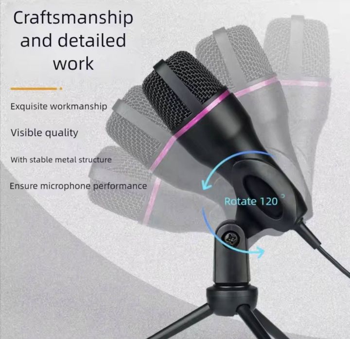 Микрофон конденсаторный для пк и тд